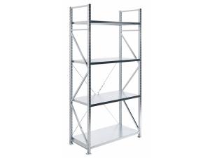 Стеллаж MS U 250/120x60/4 (Нагрузка на полку 350)